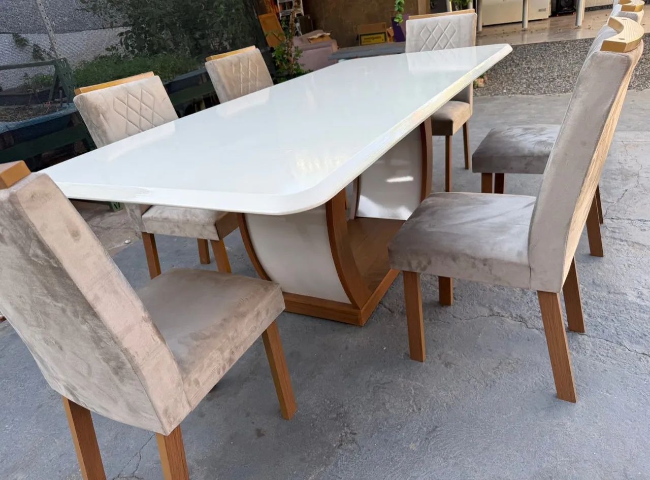 Mesa com 6 cadeiras - Foto 4