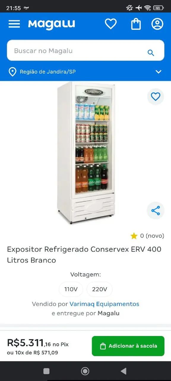 Freezer expositor em ótimo estado - Foto 2