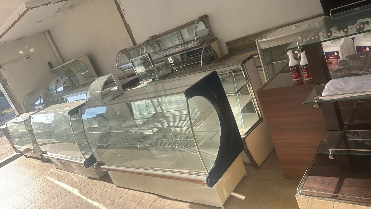 Vitrine expositor padaria 1.80mt