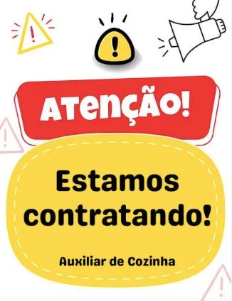 Auxiliar de Cozinha (Noturno)