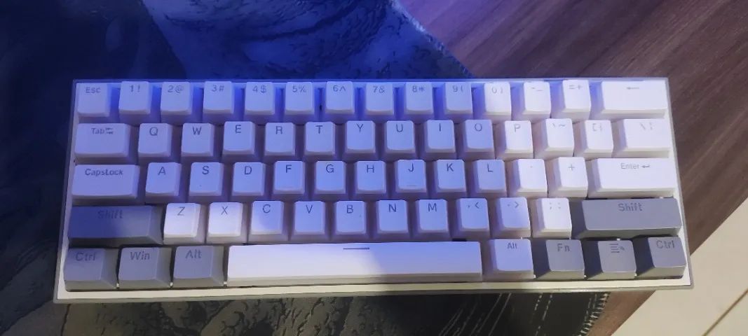 Teclado Mecânico Redragon Fizz ARGB Red Switch + Pudding - Foto 4