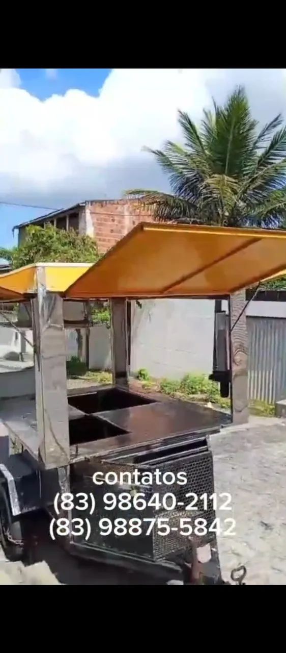 Food truk com fogão,chapa e freezer - Foto 2