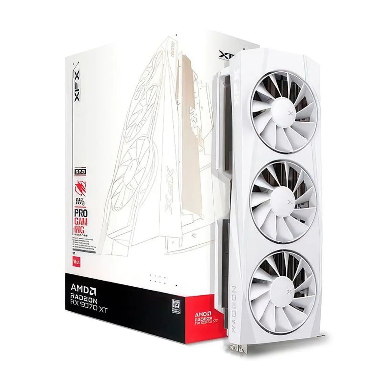 RX 9070 XT XFX White