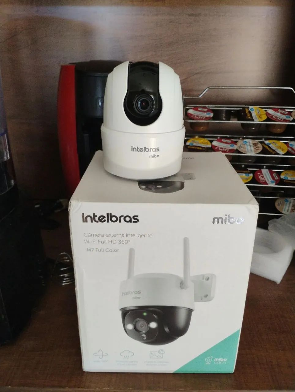 Kit camera Wi-Fi mibo intelbras 