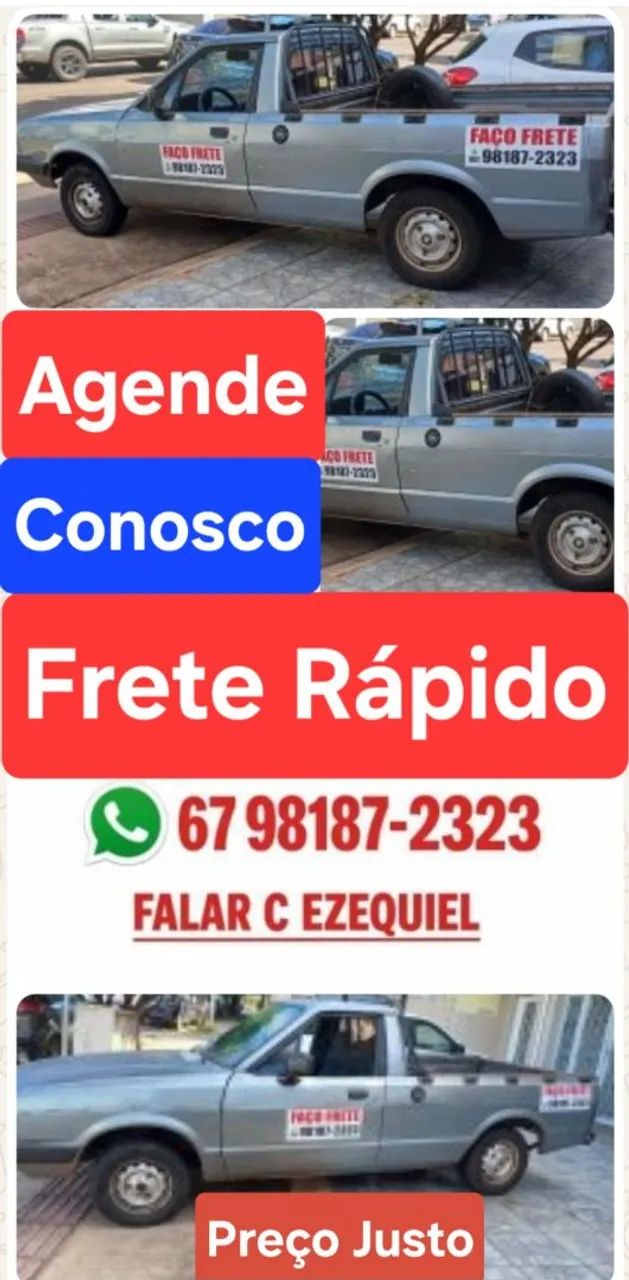 Frete com pampa Pequenas  Mudanças e transportes  em geral - Foto 3
