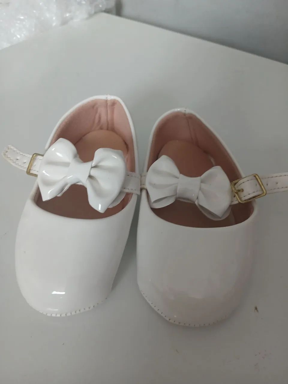Sapatos de bebe menina cada apartir de 10,00 olhar descrição  - Foto 3