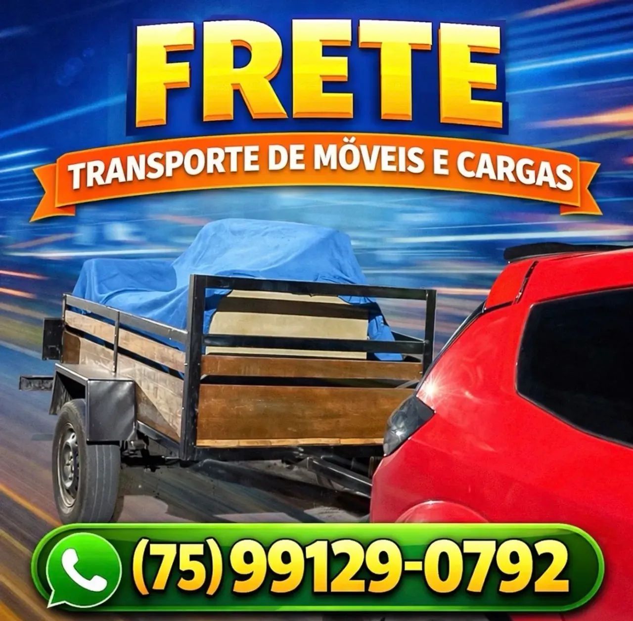 Frete de mudança 