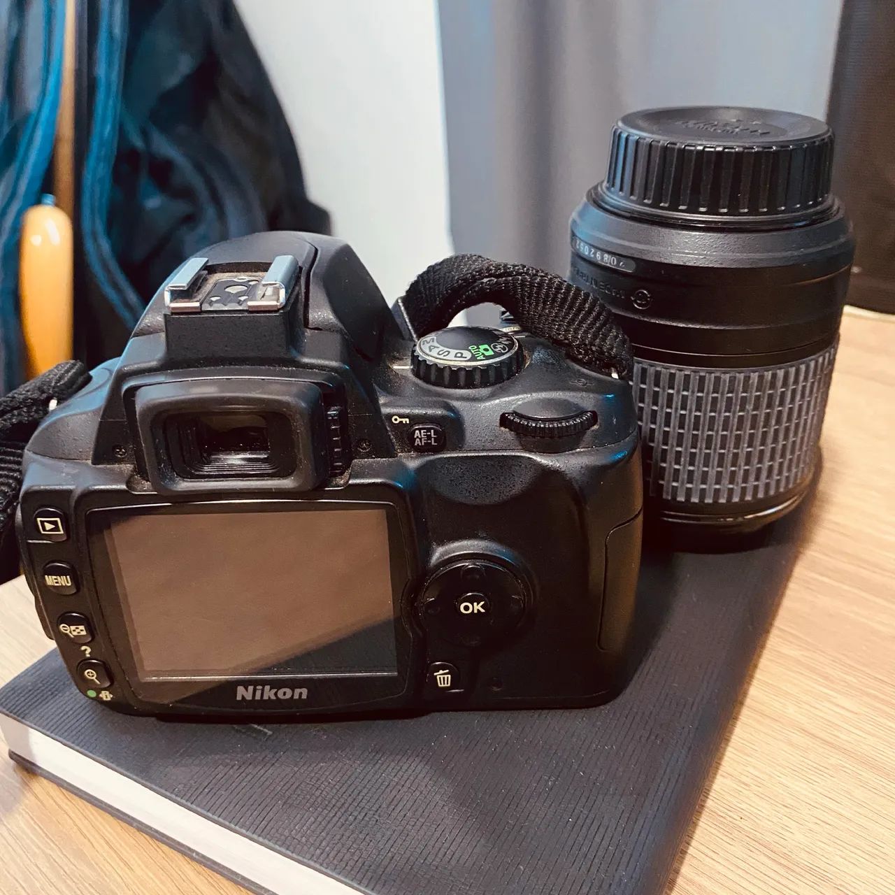 Câmera Nikon D40 + Lente 55-200mm - Câmeras e Filmadoras - Lins de