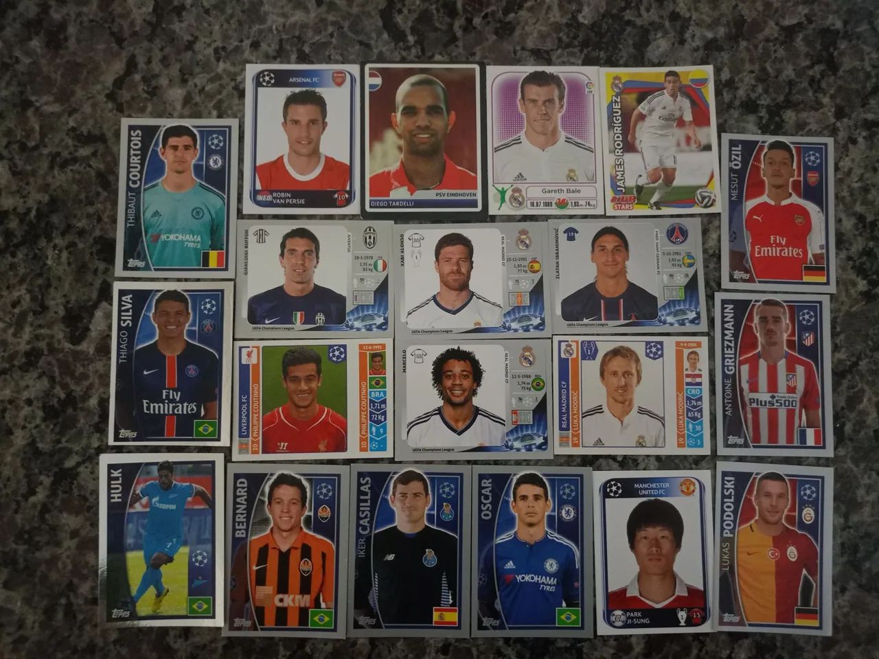 Figurinhas Copa do Mundo, Copa América e Champions "craques" - Foto 2