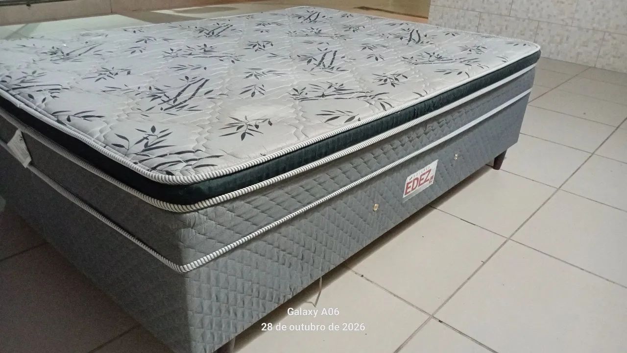 Cama Box casal/colchão Edez - Foto 3