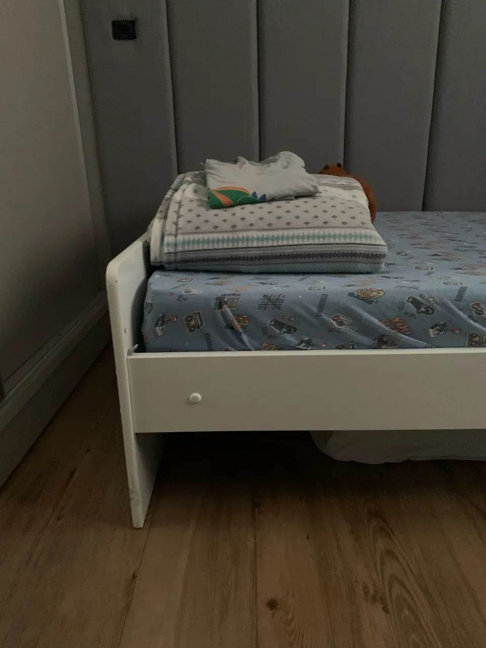 Cama solteiro com colchão  - Foto 2
