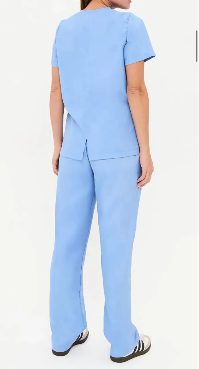 Scrub Universitário My Coaty Azul - Tam. P - Foto 3