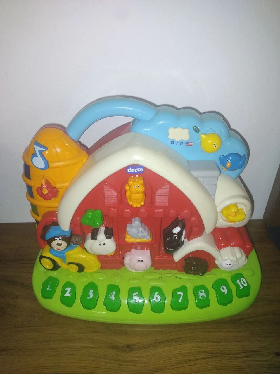 Brinquedo Bilíngue Chicco Animais