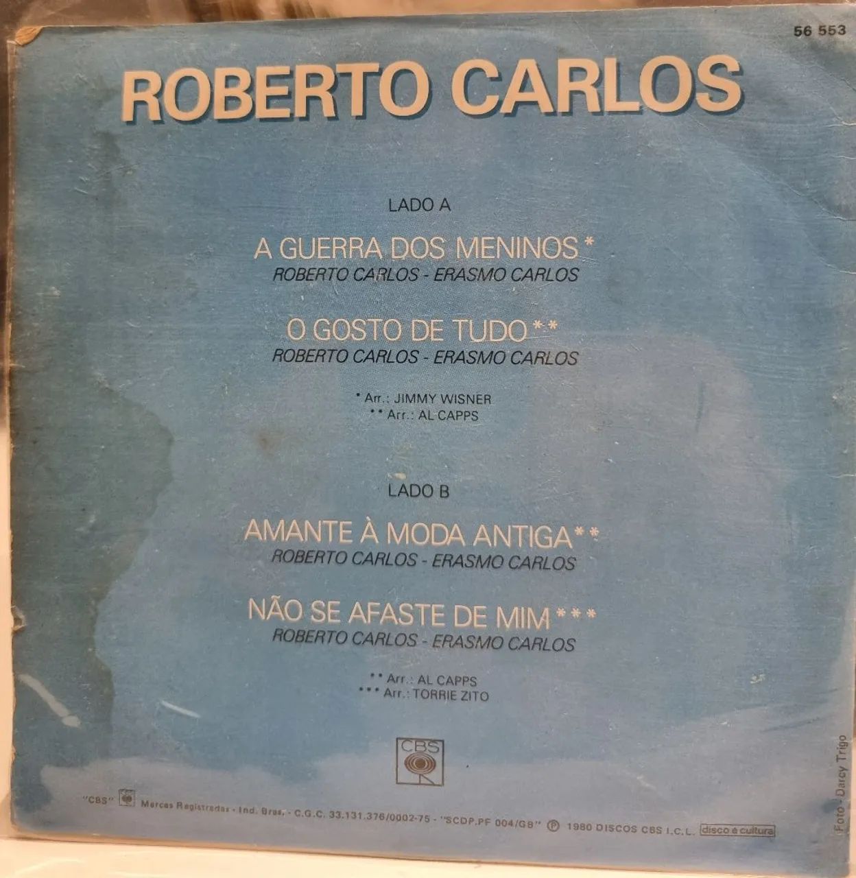 Compacto Roberto Carlos 1980 - Foto 2