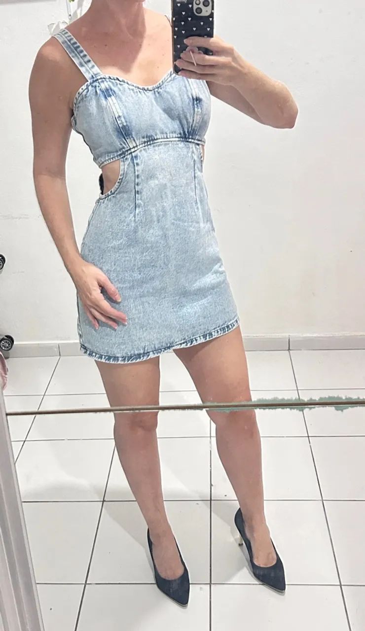 Vestido jeans Renner