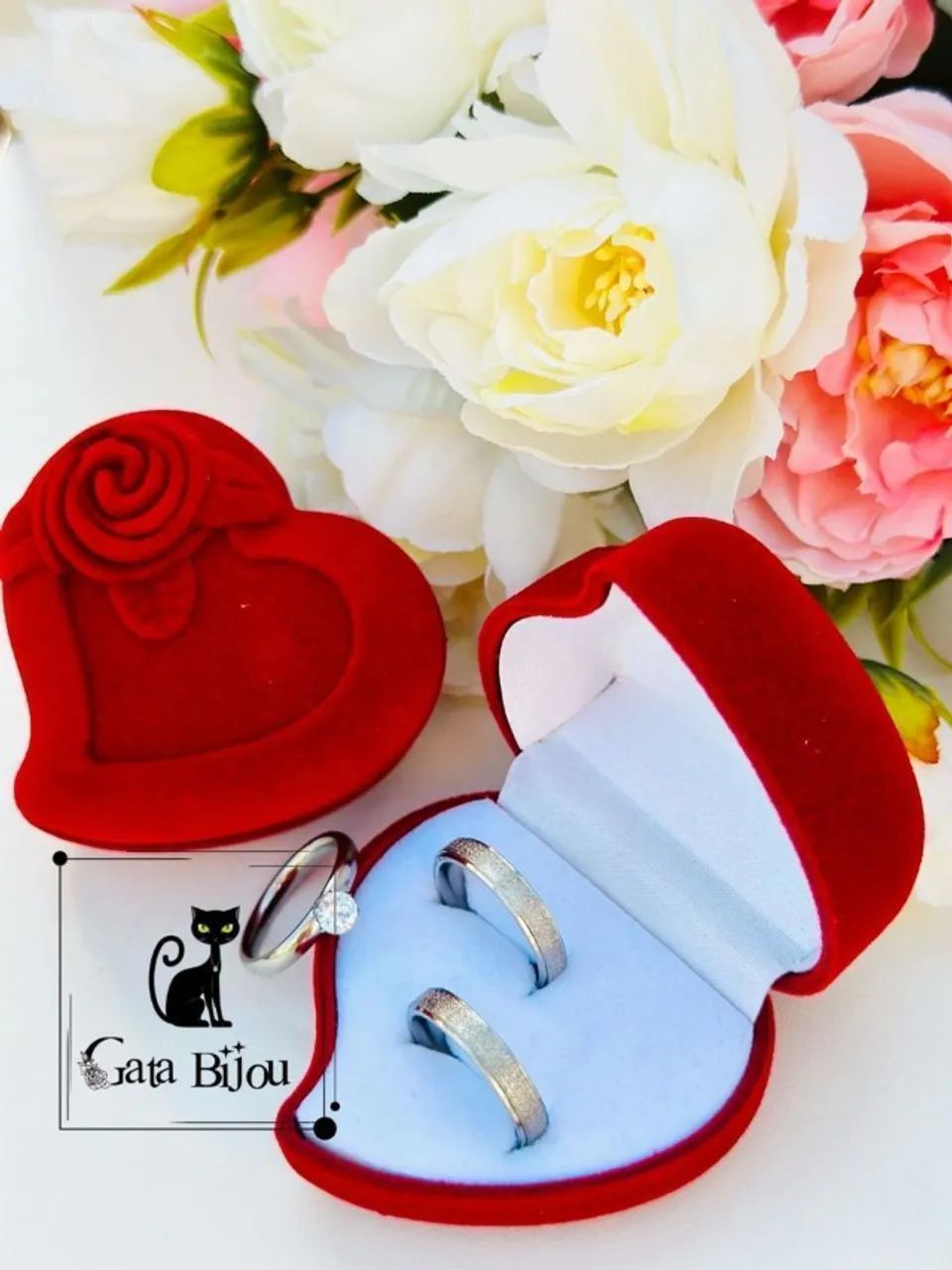Aliança noivado e casamento - Foto 2