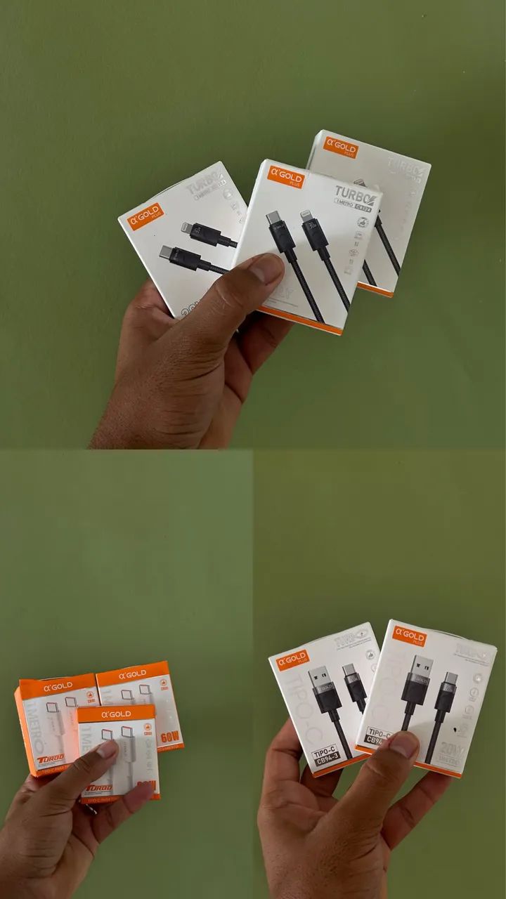 CABOS NOVOS DE QUALIDADE 