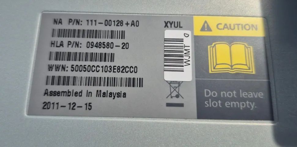 NetApp IOM3 3GB SAS Storage Controller Module P/N: 111-00128+A0 - Foto 2