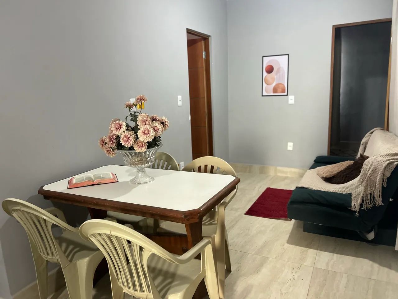 Raridade casa com 3 quartos 1 banheiro quintal com máquina de lavar roupas 16kl - Foto 10