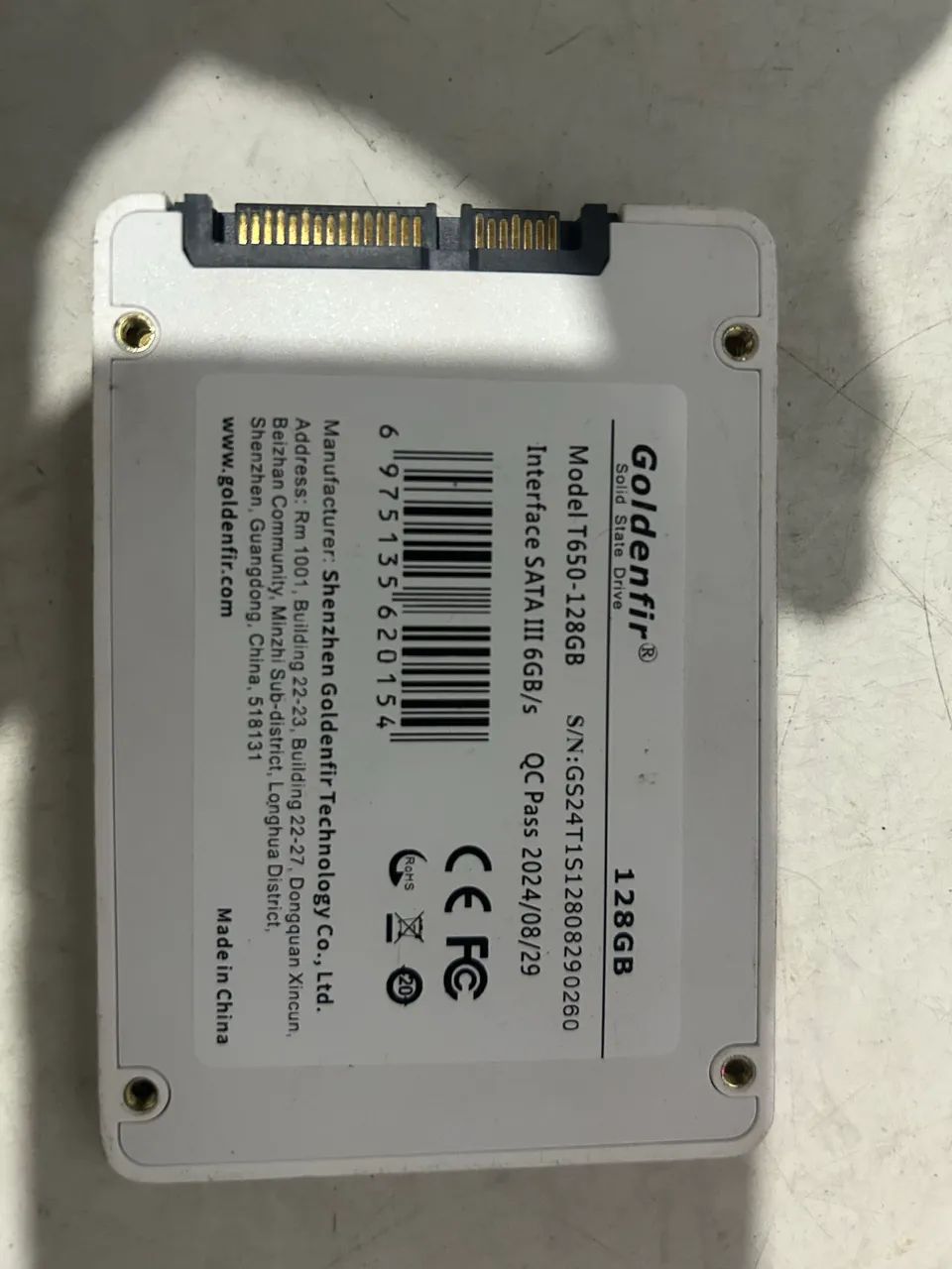 Ssd sata 3 128gb