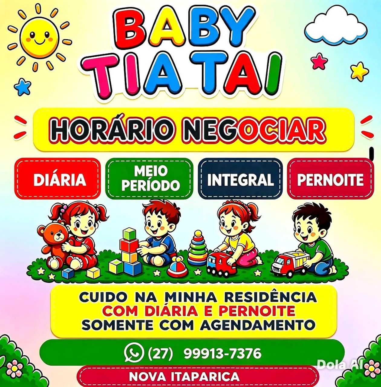 Babá com experiência 