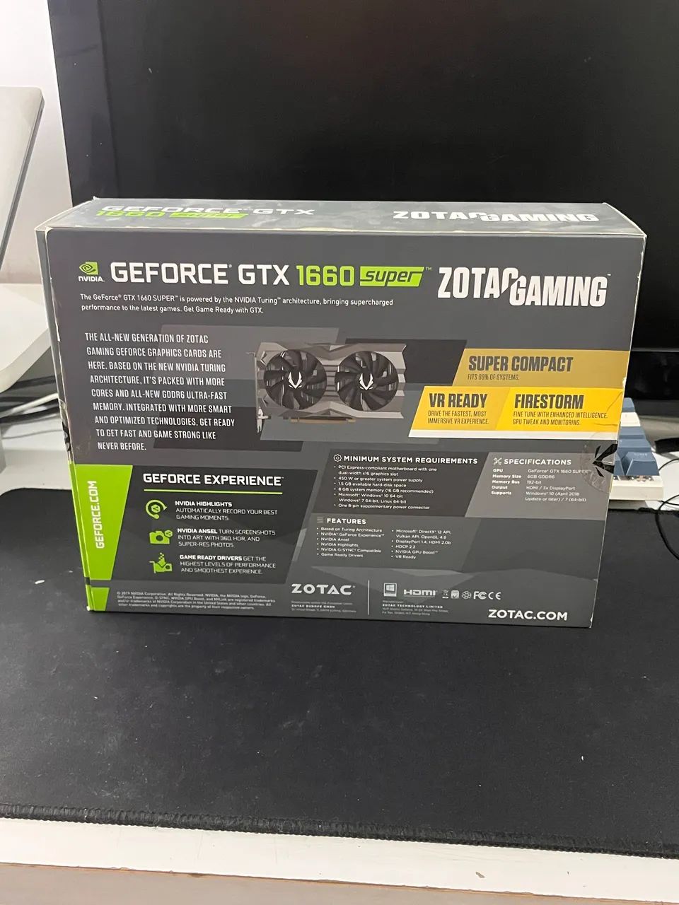 placa de vídeo geforce gtx 1660 super - Foto 4