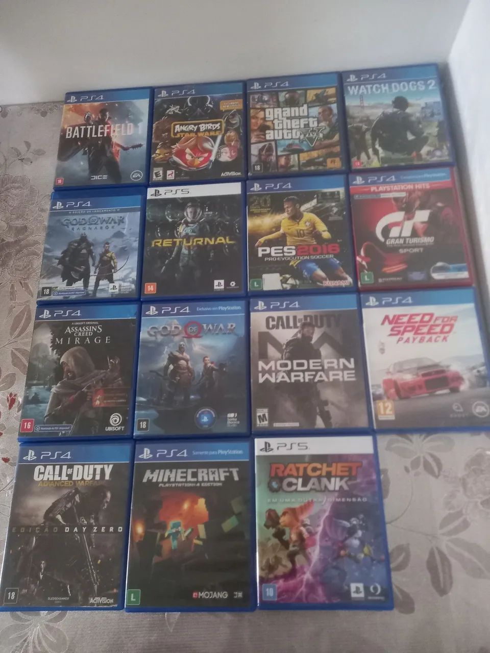 Jogos ps4 e ps5 / olhe a descrição!