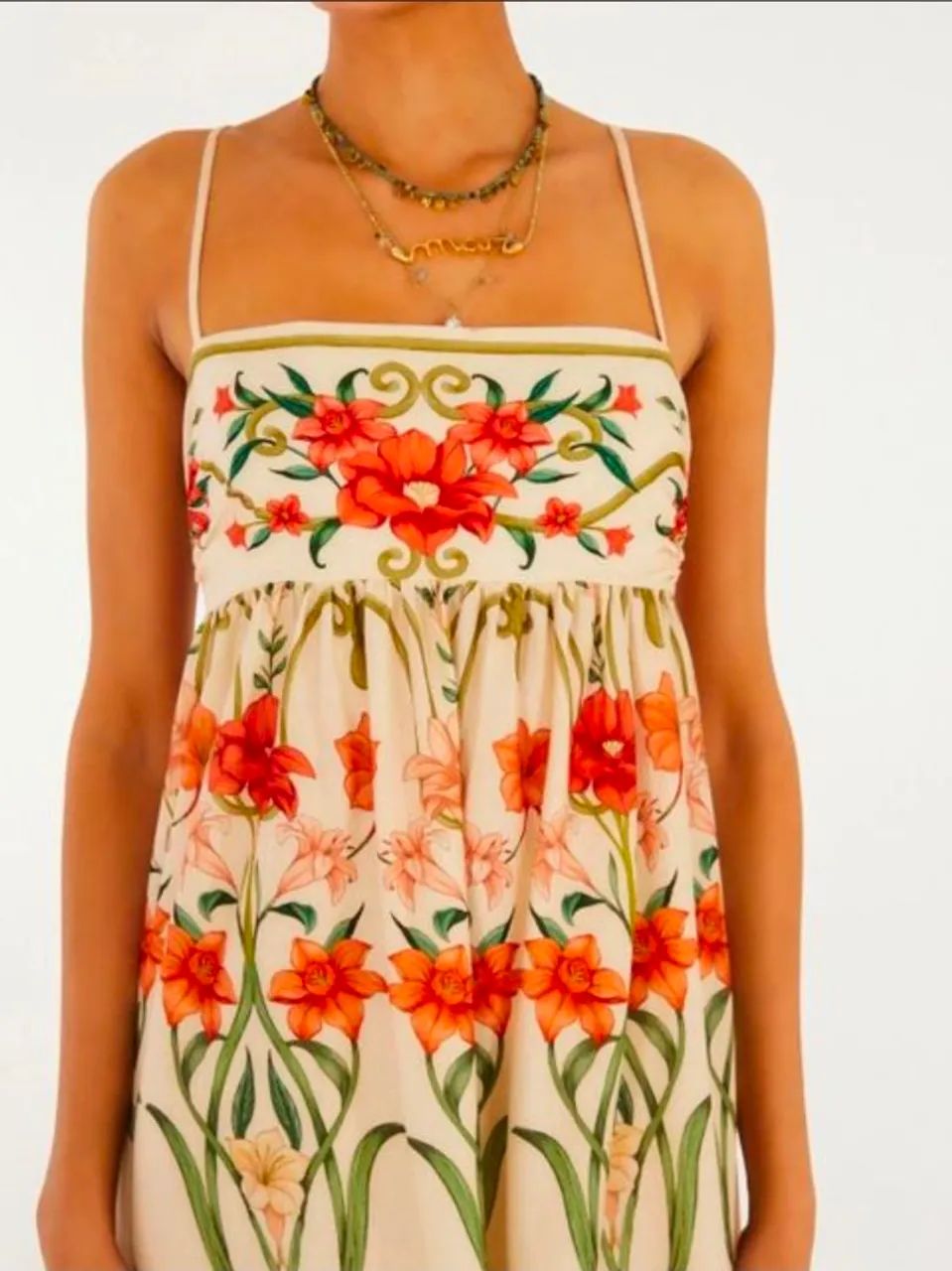 Vestido Farm com tag GG