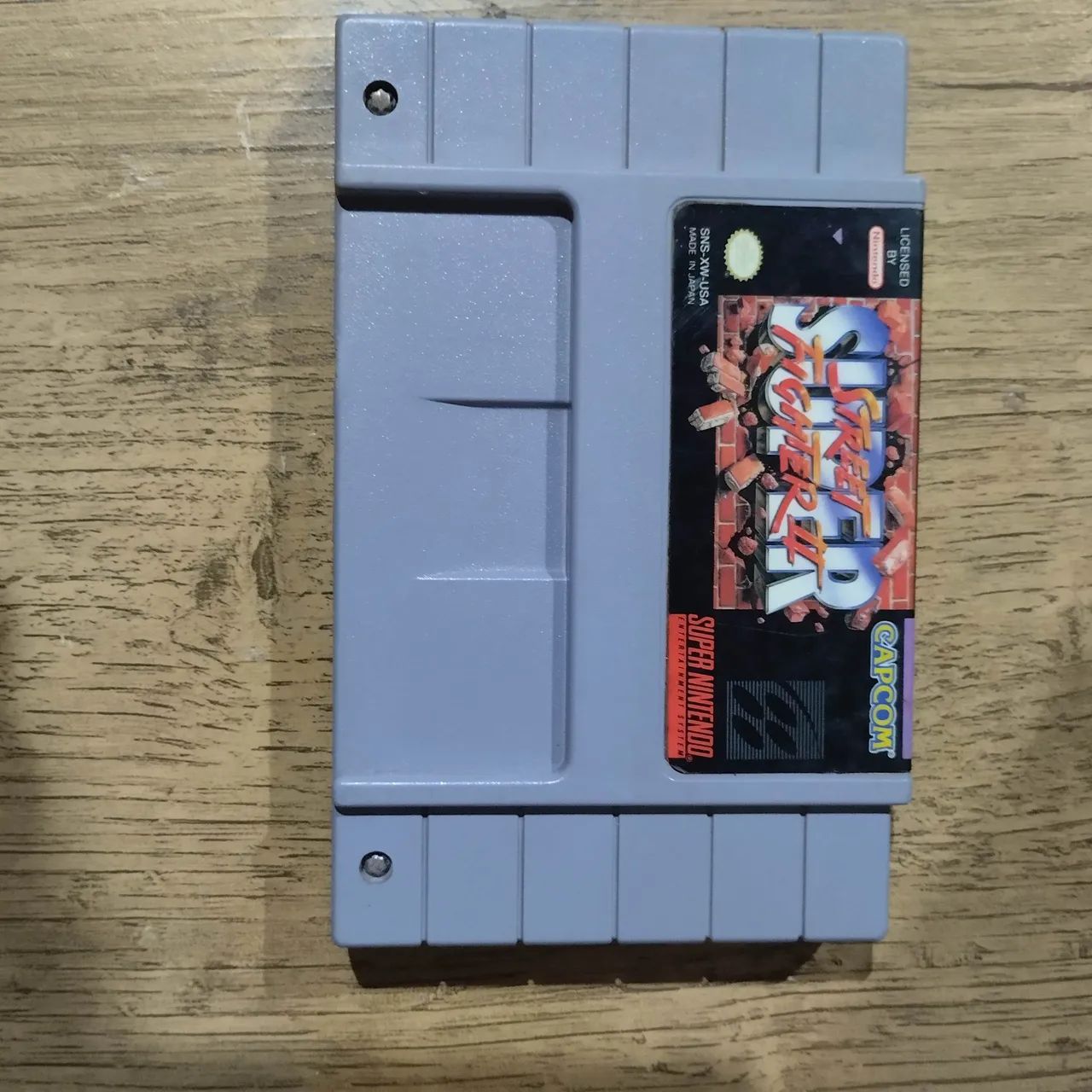 Super street figther 2 super Nintendo - Jogos de Vídeo Game