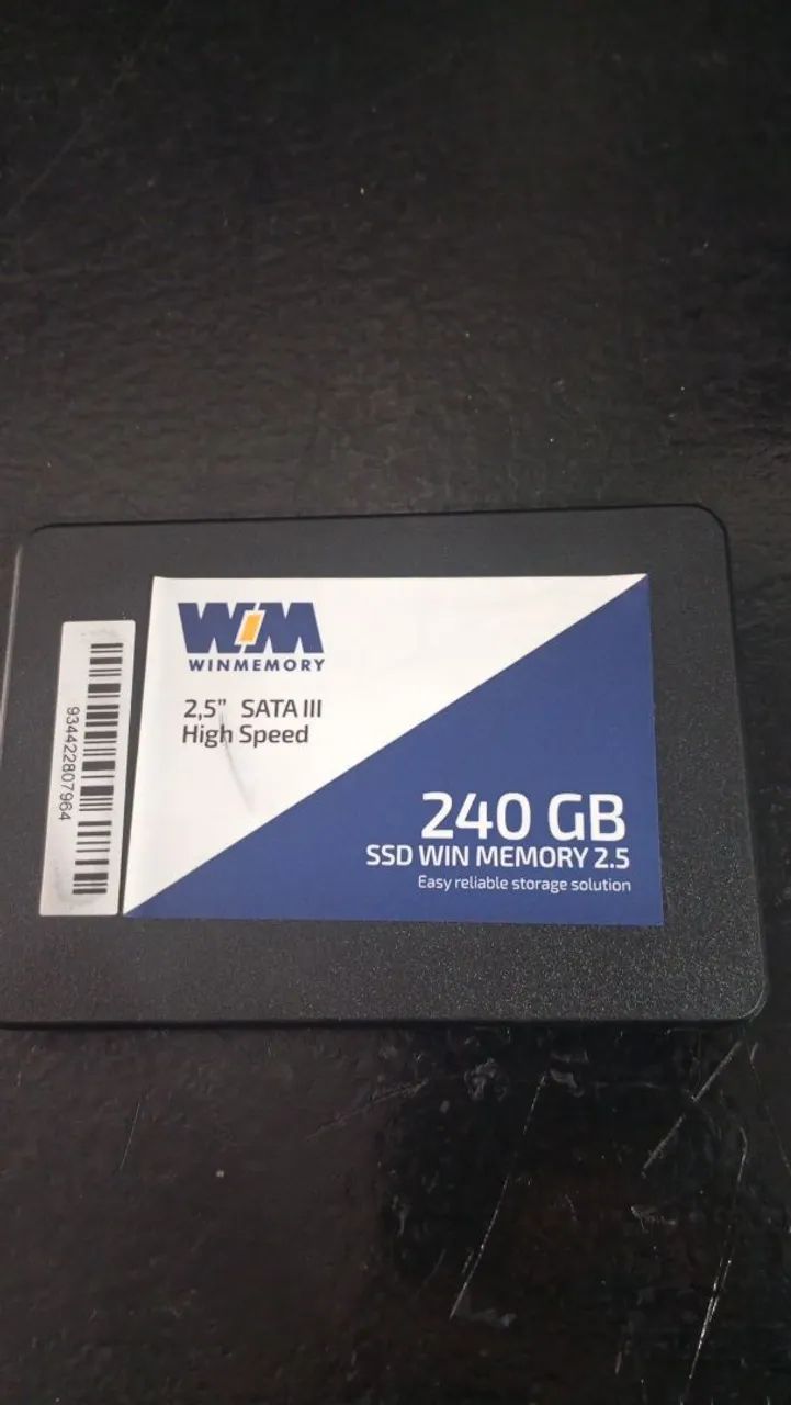 SSD sata 240 gb