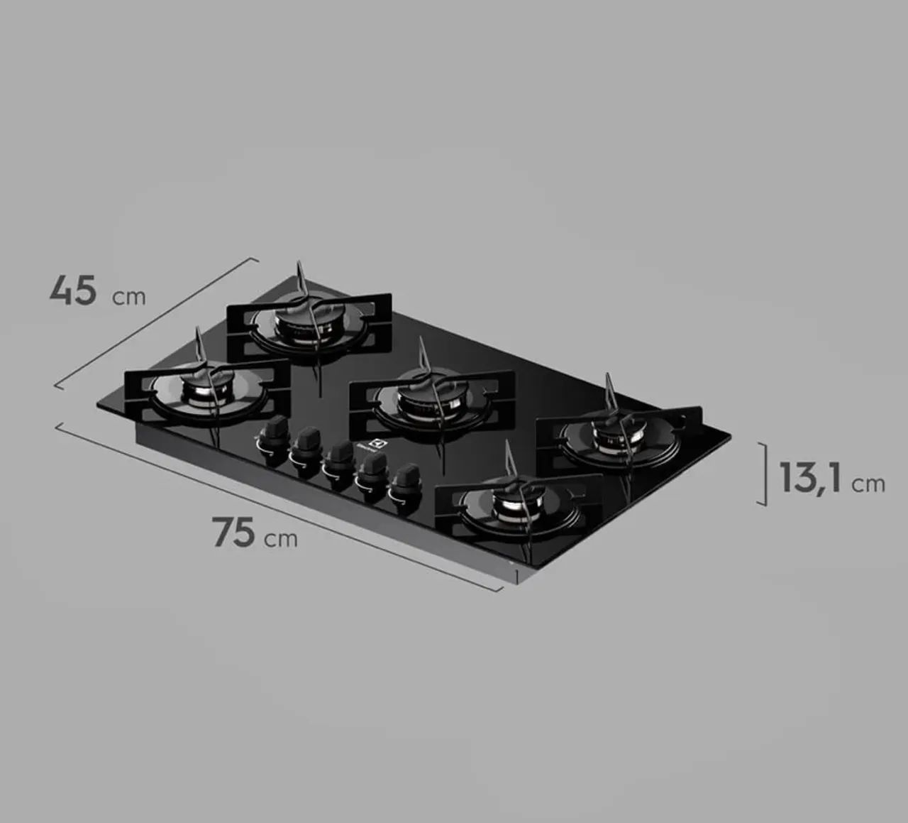 Cooktop Electrolux 5 bocas - Foto 4