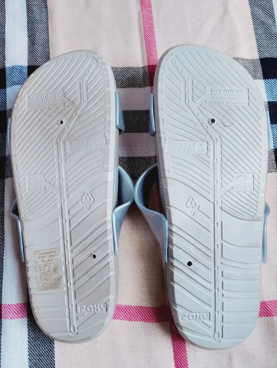 Chinelo ZAXY PRATA 38 - Foto 2