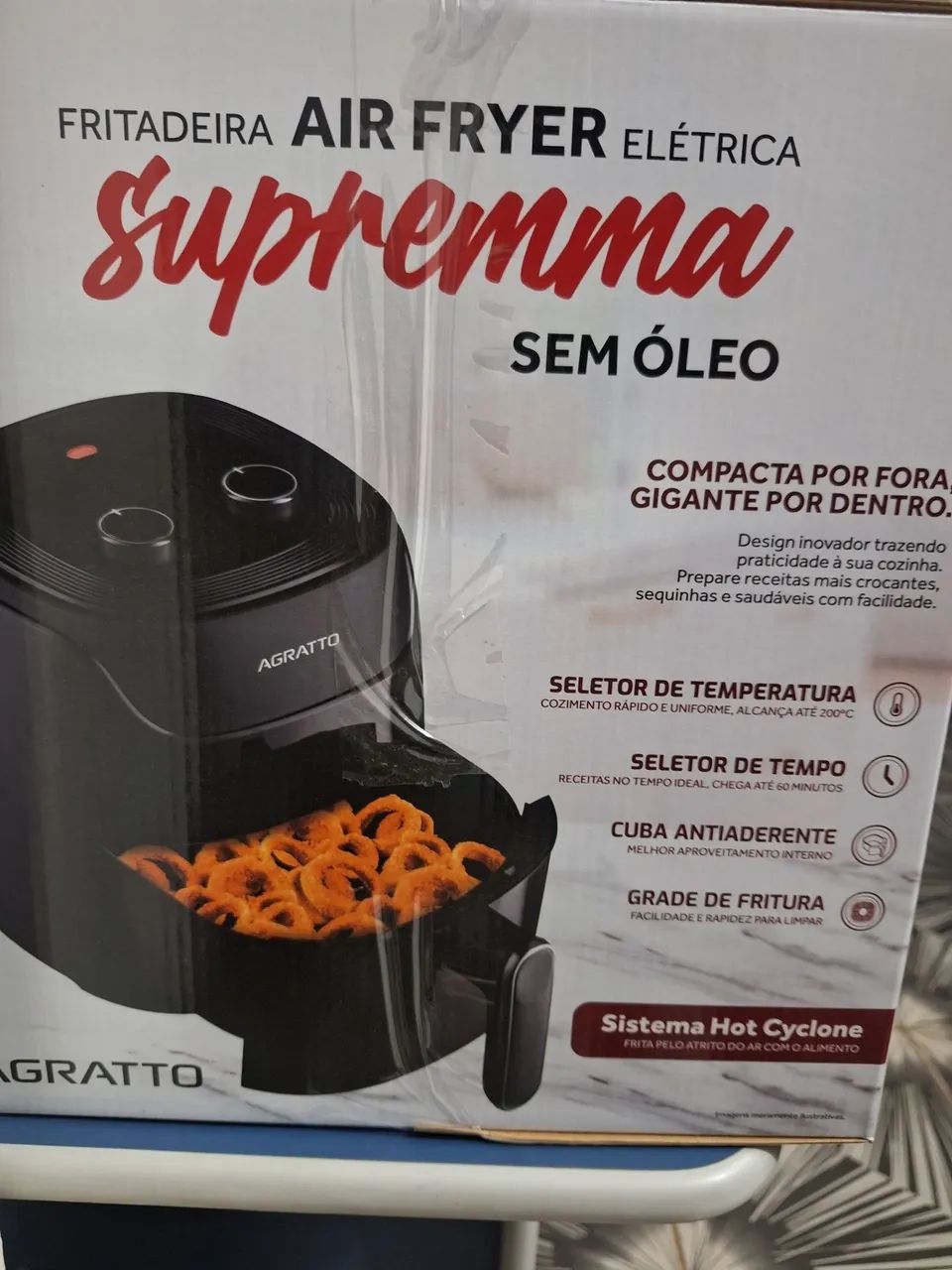 Air Fryer Elétrica - Fritadeira Supremma