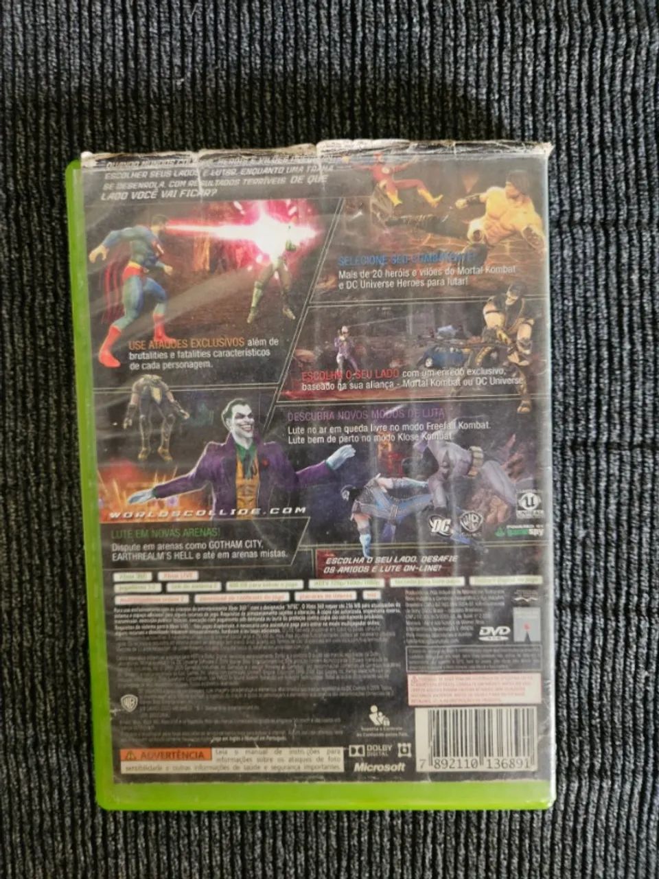 Mortal Kombat vs DC Universe ORIGINAL - XBOX 360 - Foto 2