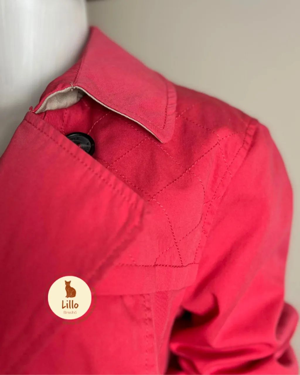 Blazer Transpassado Pink - Only - Foto 3