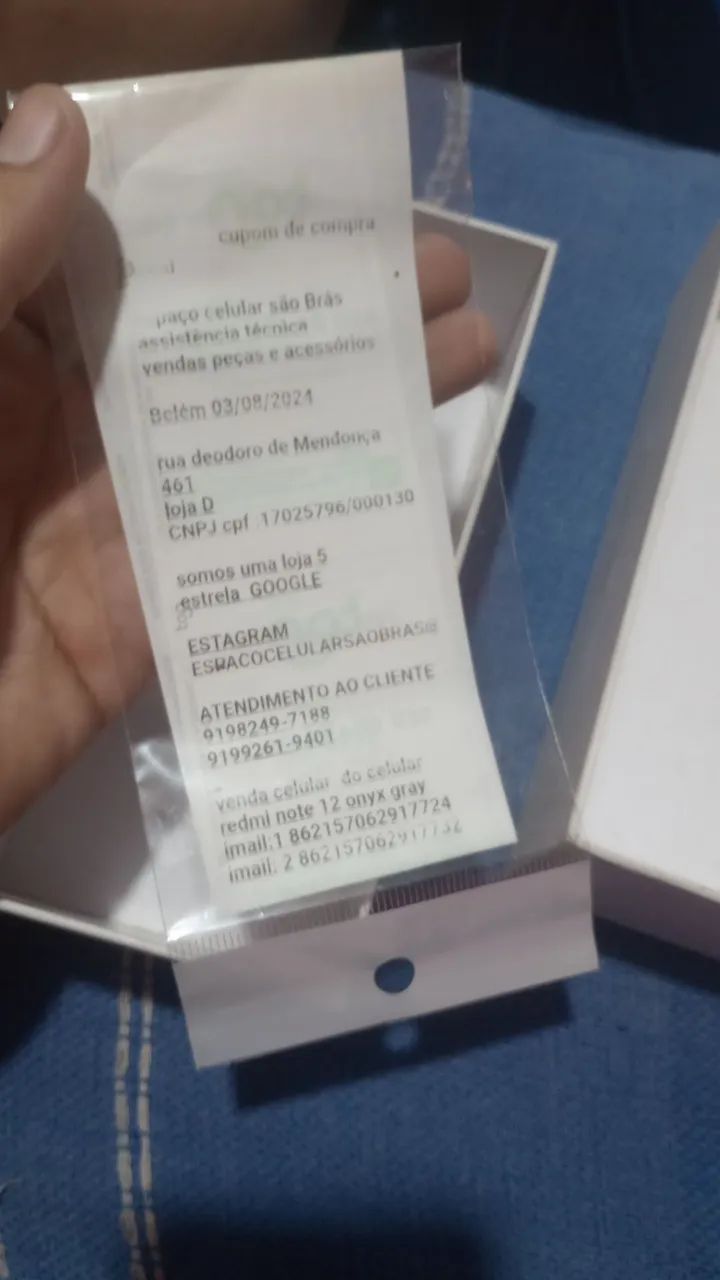 Celular redmi not 12 