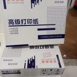 (10) PAPÉL FORMULÁRIO CONTINUO BRANCO - RESMA - Foto 4