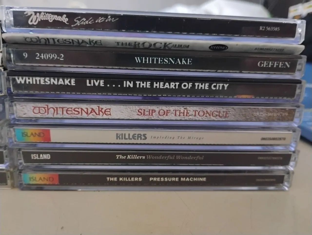 Lote de Cds Rock e Metal Originais - Foto 2