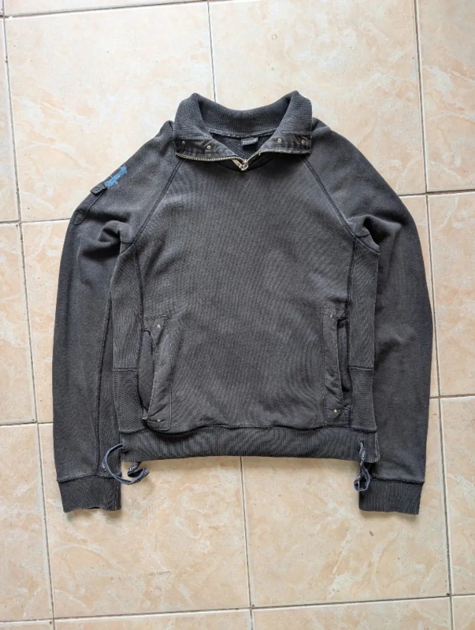 moletom zoomp half zip