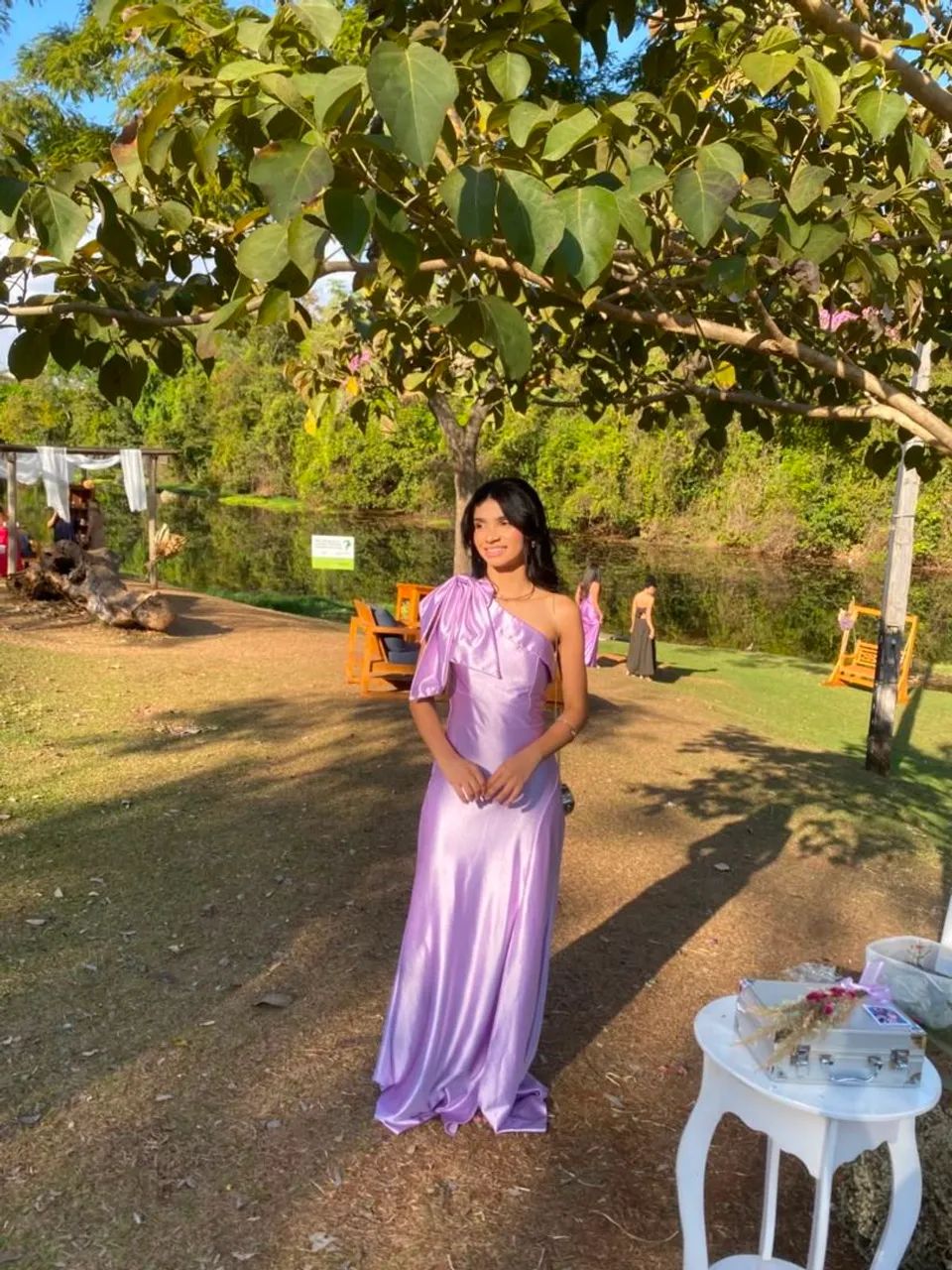Vestido de festa Lilás - Foto 3