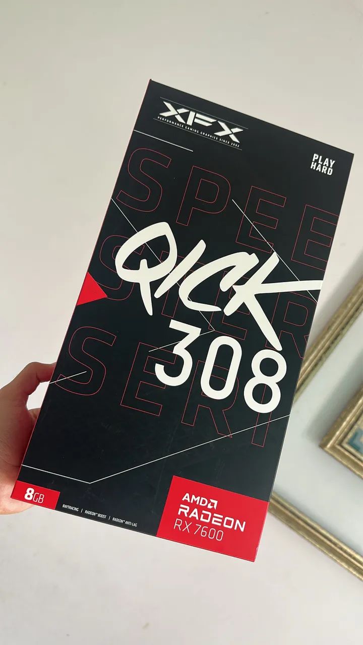 RX 7600 8g XFX 3 fans - Foto 2