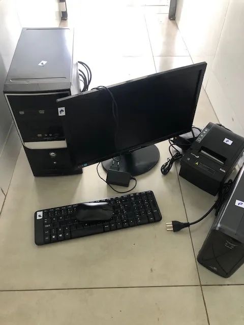 Computador Desktop Intel i5 - 8GB RAM - SSD 224GB - Pronto para Uso