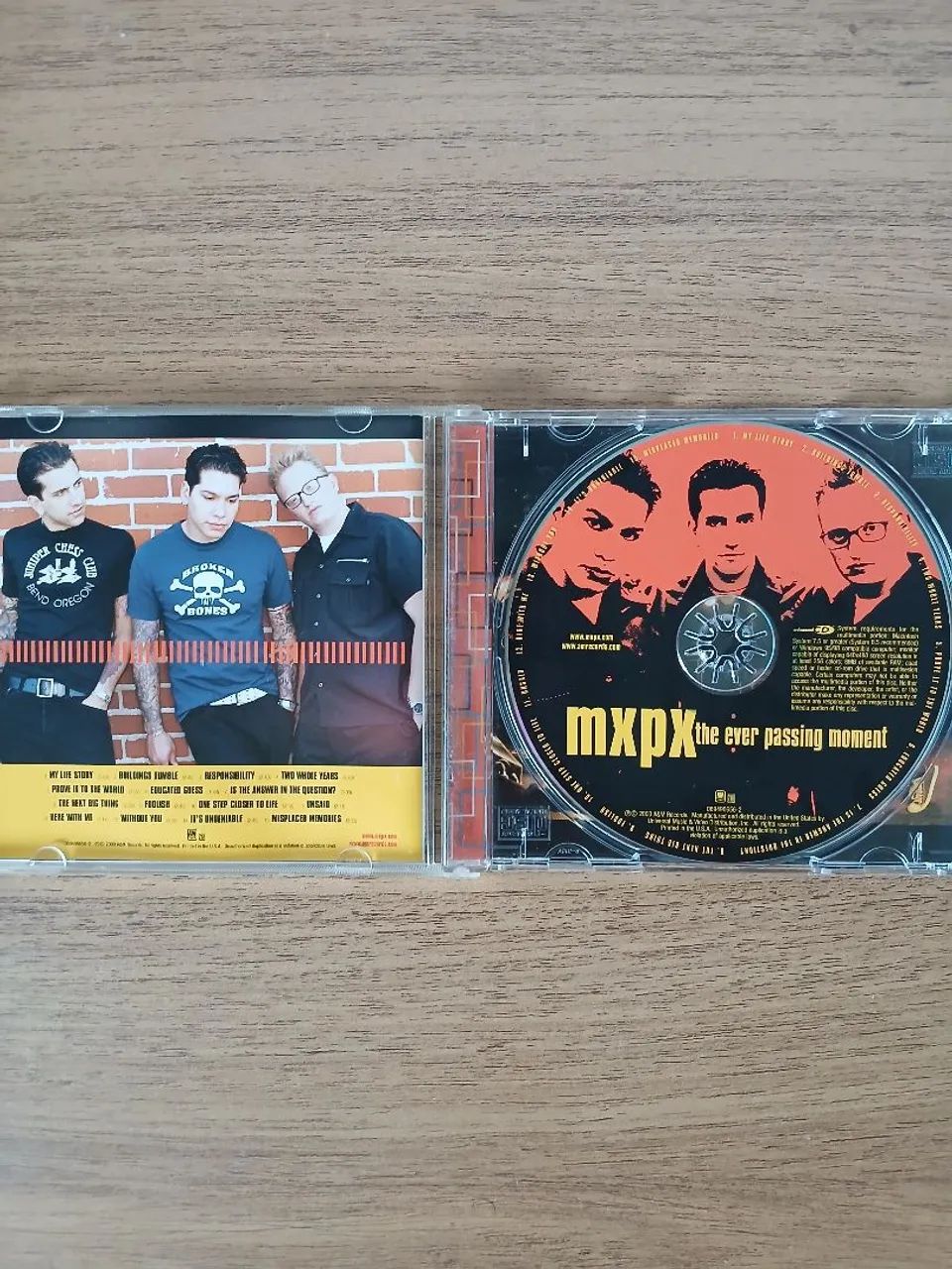 CD MxPx - The Ever Passing Moment 