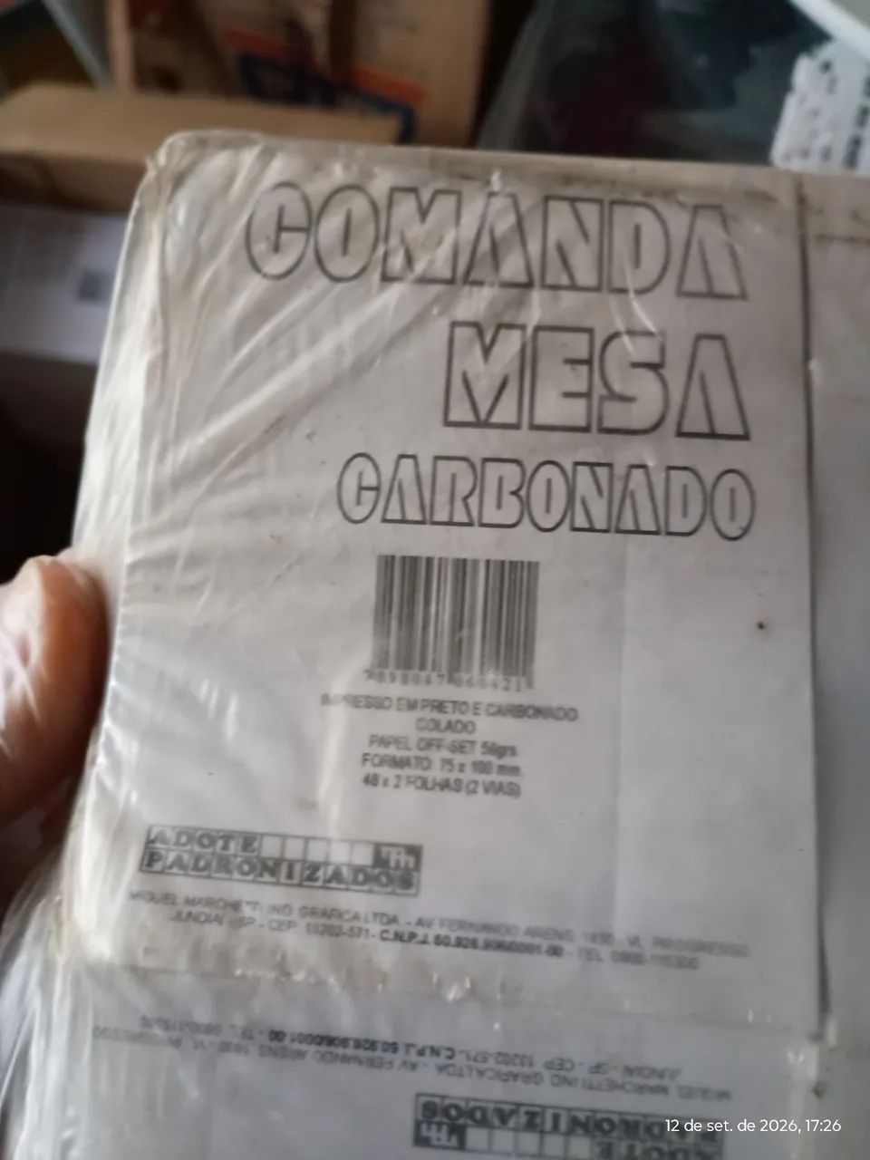 90 BC COMANDA DE MESA + 70 CORPO NUMERADO 2 E 3 - Foto 3