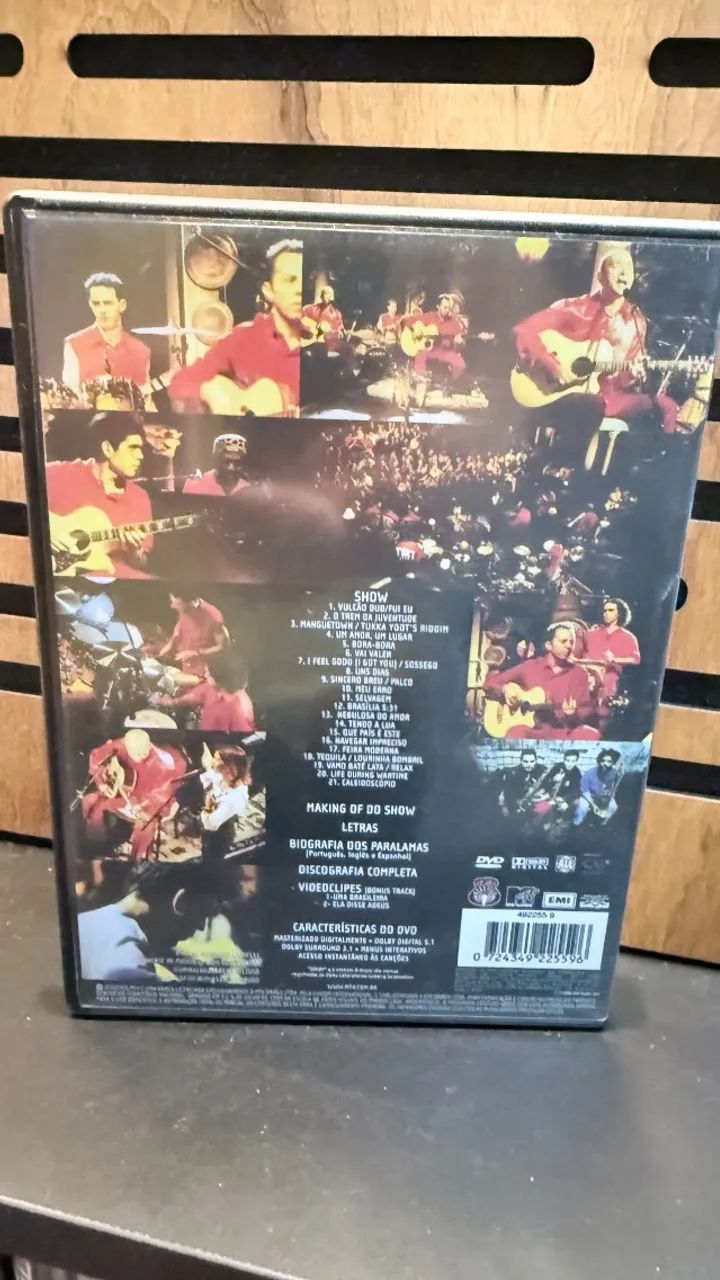 DVD - Paralamas do Sucesso (Acústico MTV) Original e bem conservado.  - Foto 2