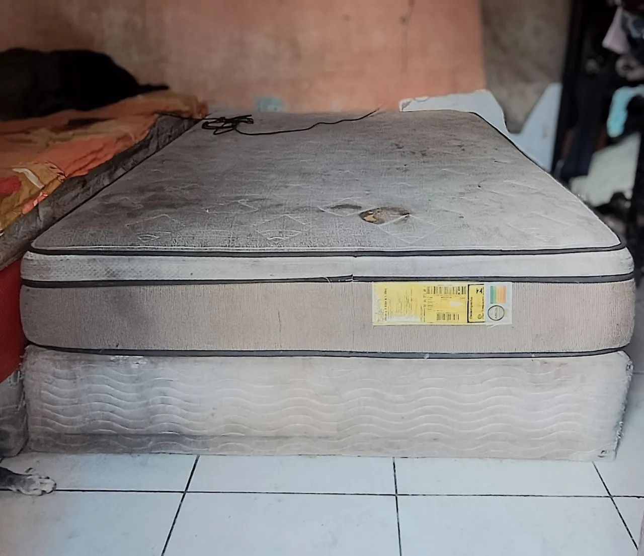 CAMA BOX PLUMATEX SEMI NOVO (VALOR NEGOCIÁVEL) - Foto 2