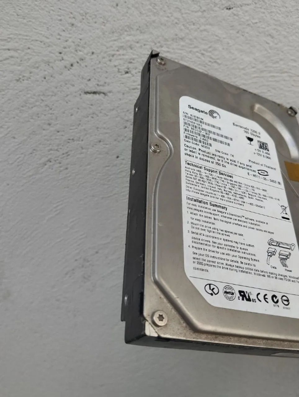 HD Seagate Barracuda 7200.9 160gb (SEM TESTES) - Foto 3