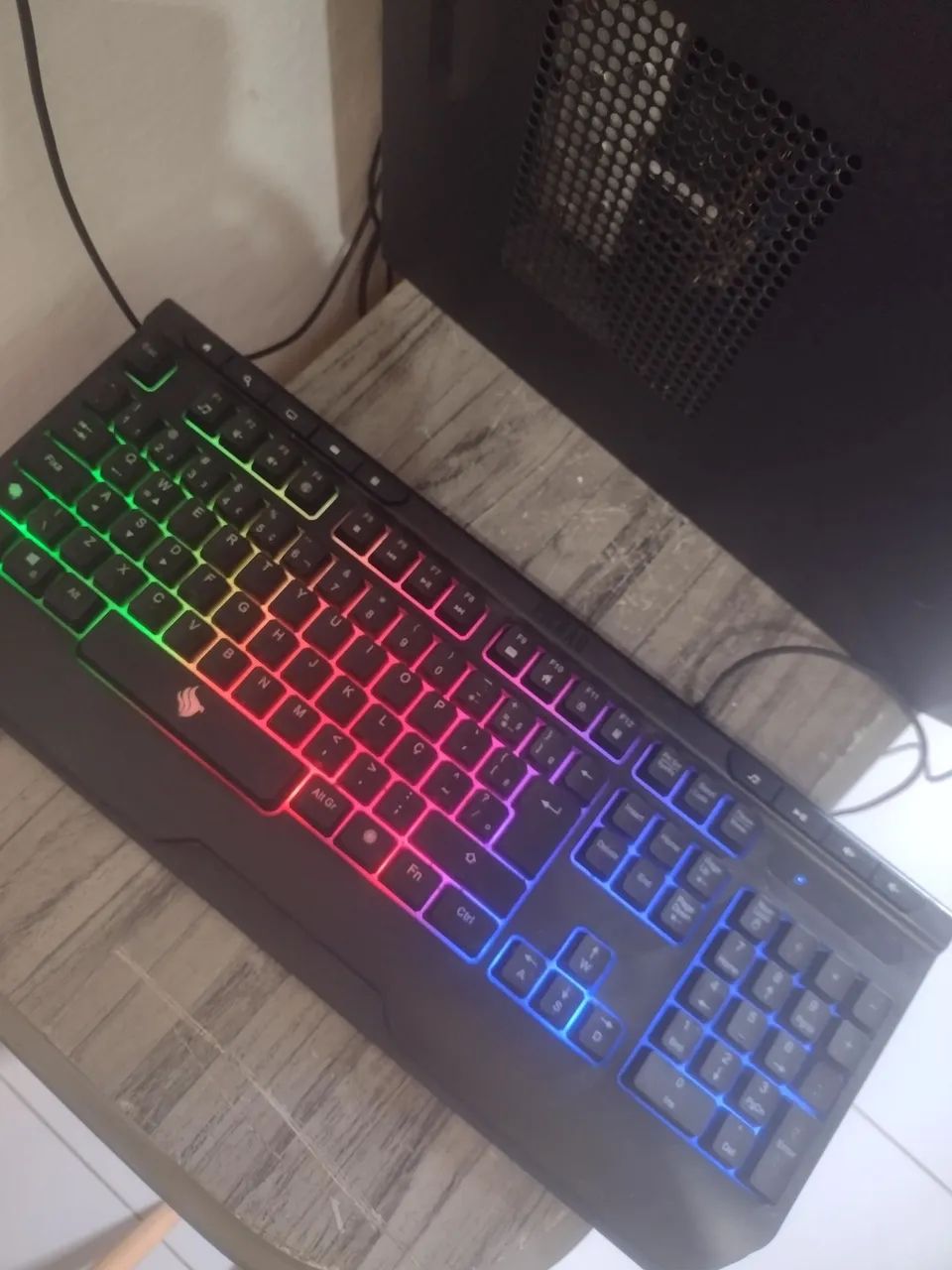 Teclado gamer RGB pinchal  - Foto 4