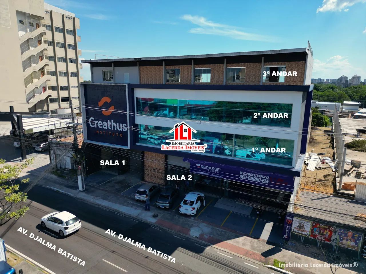 Prédio Comercial Djalma na Djalma Batista - Foto 2