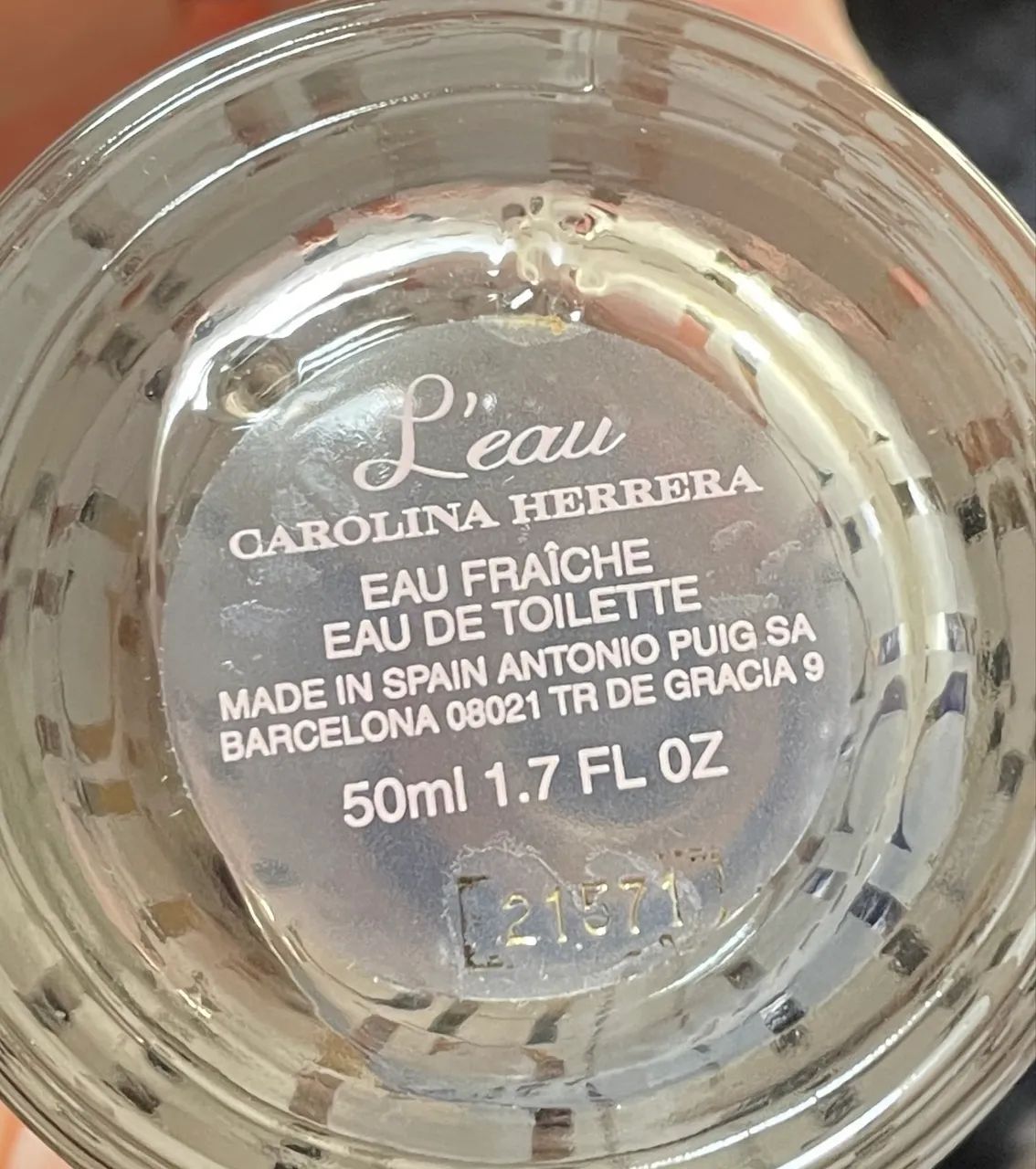 Kit Carolina Herrera CH L'Eau 50ml - Versão Descontinuada (Rara) Com a caixa original  - Foto 4